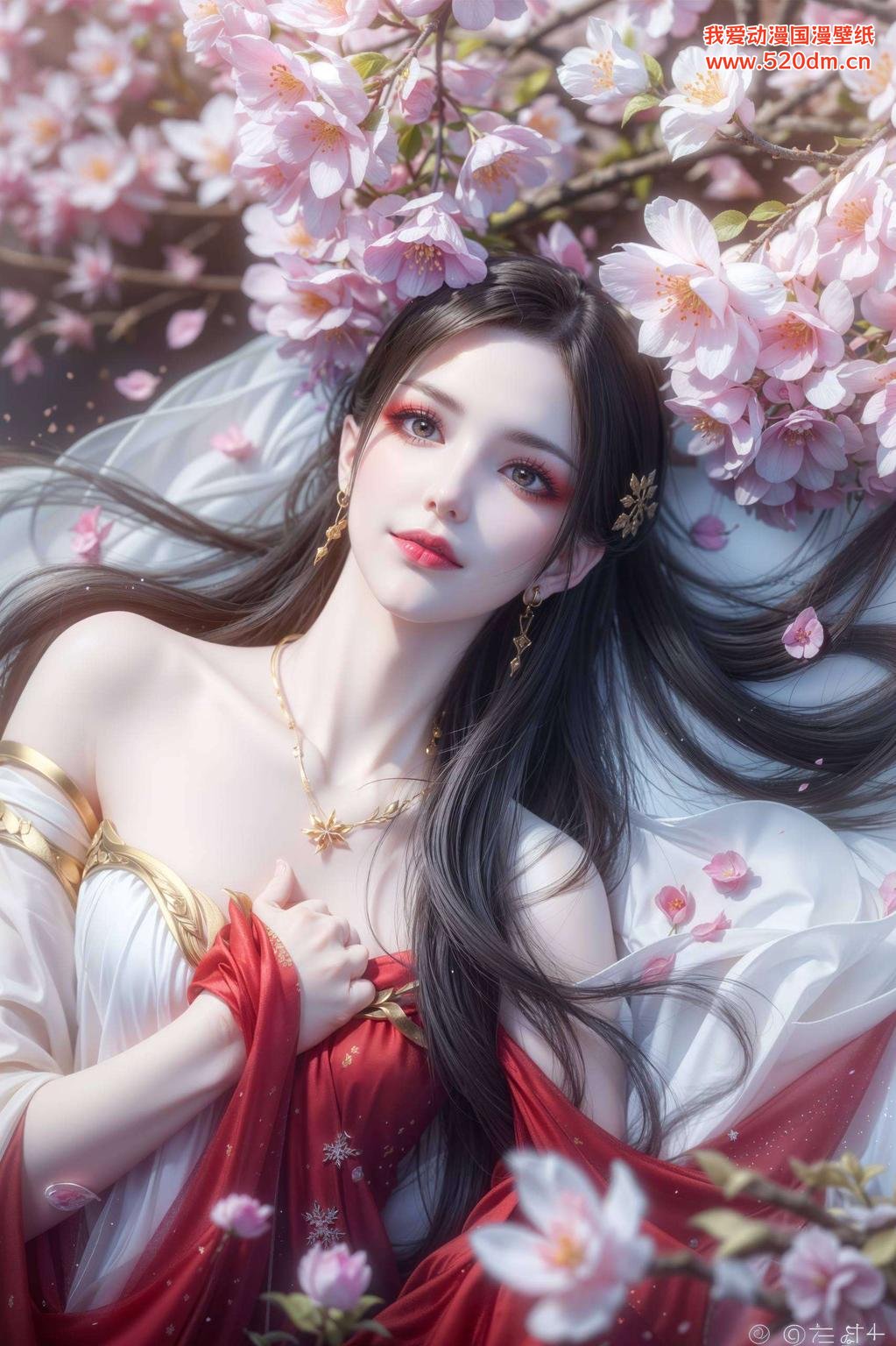 国风元素满满AI国漫女神护眼来袭！这款女生壁纸