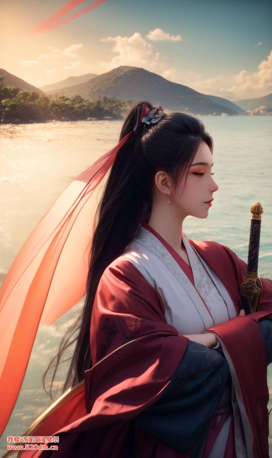 细节满分快来体验这款南宫夕儿的魅力壁纸吧！