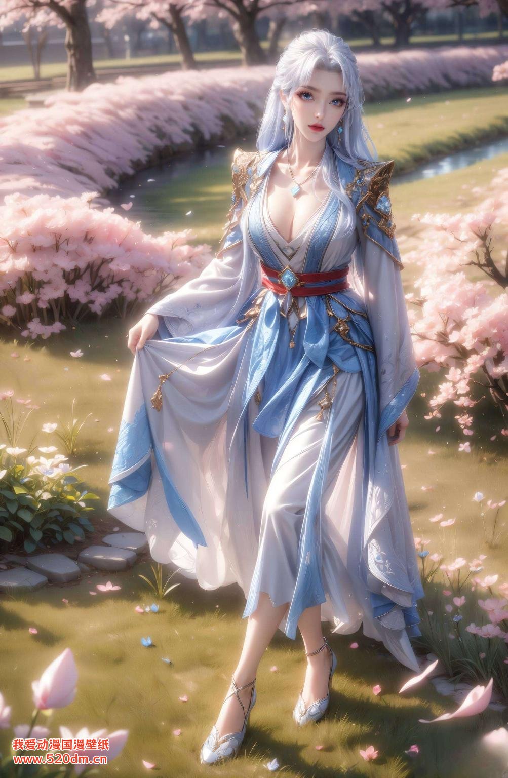 邂逅国漫美女宁雨蝶一键设定