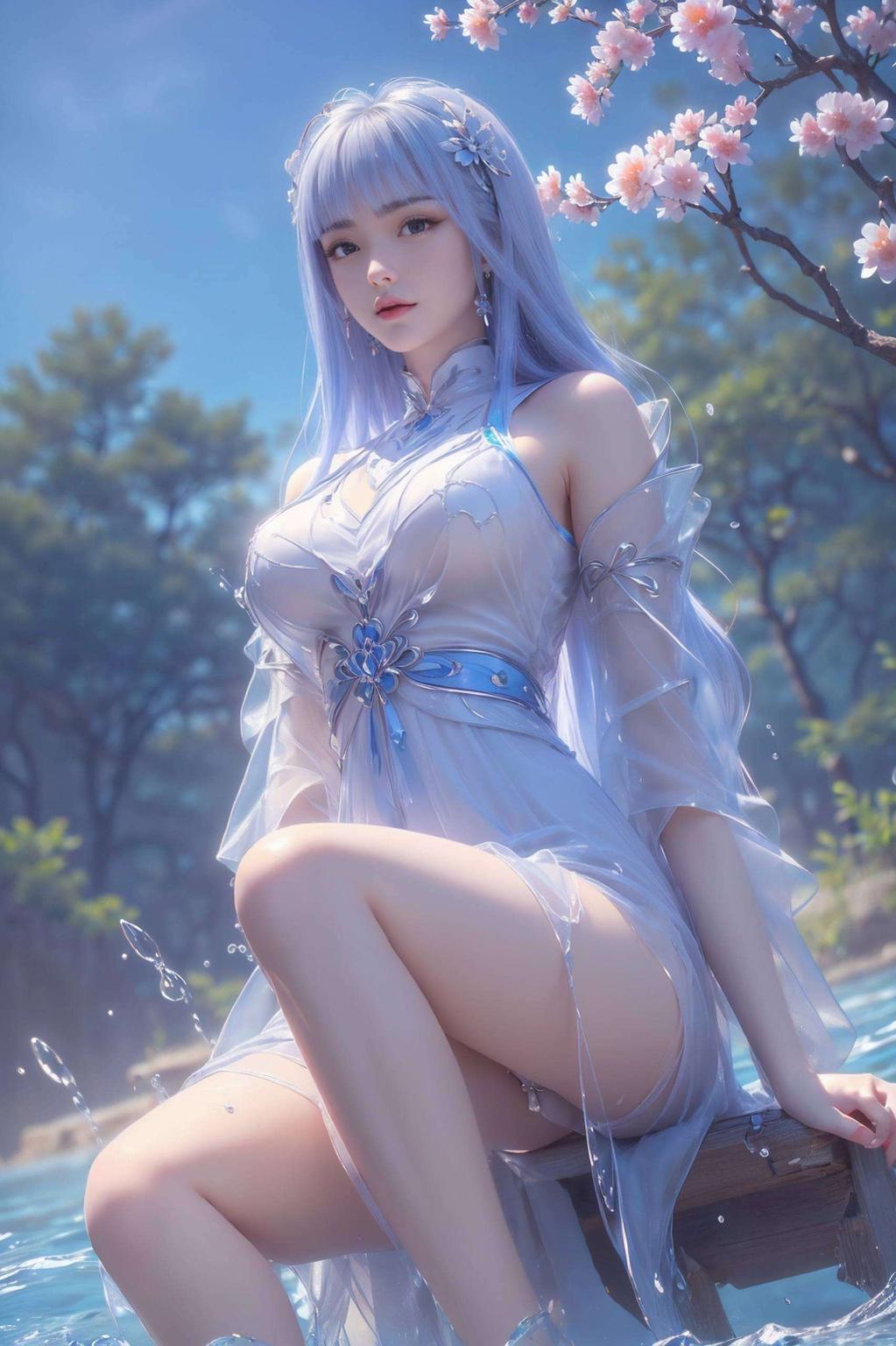 美得让人心醉神迷宁雨蝶翩翩起舞