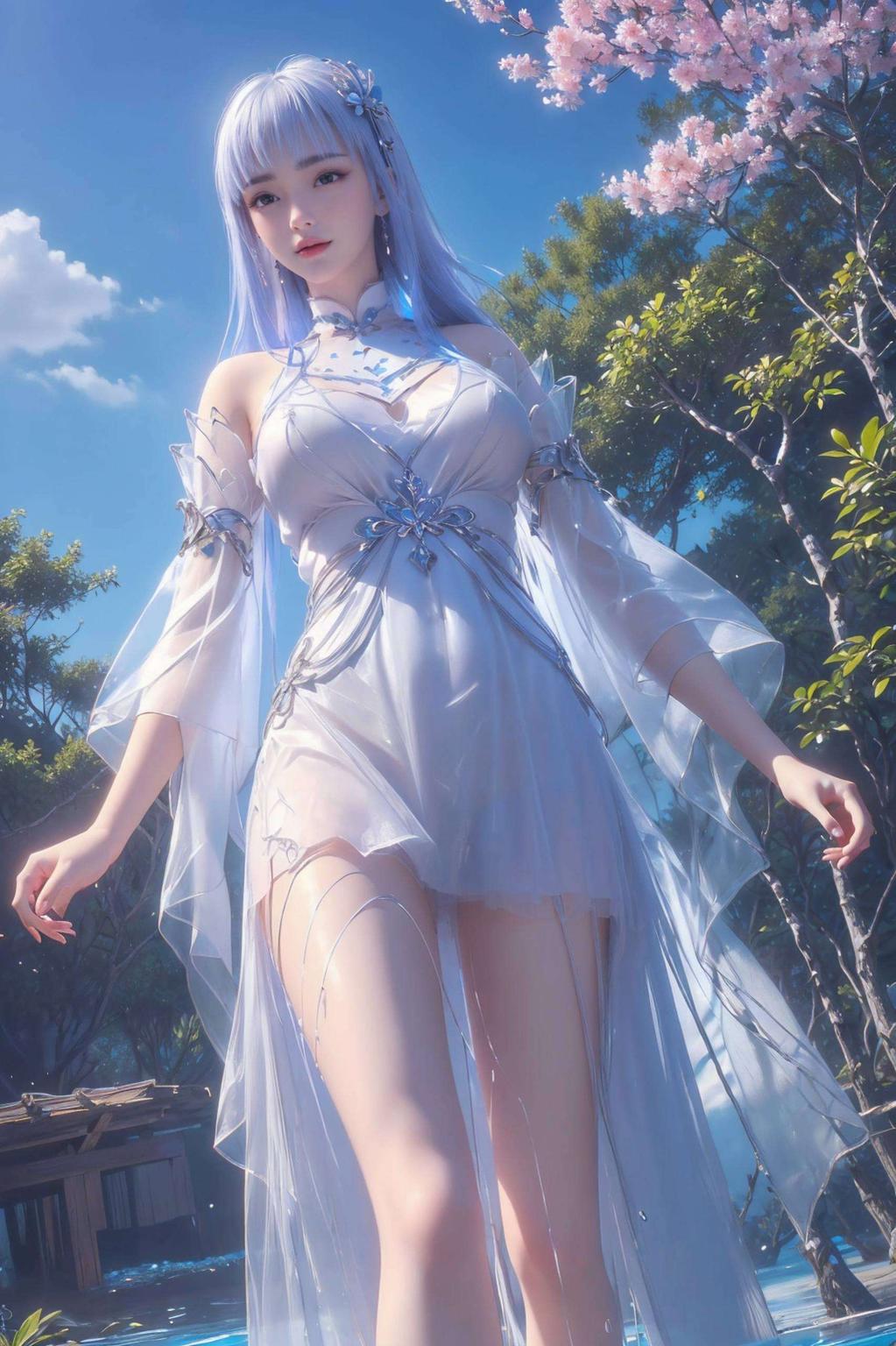 4K高清细腻纹理尽显仙气