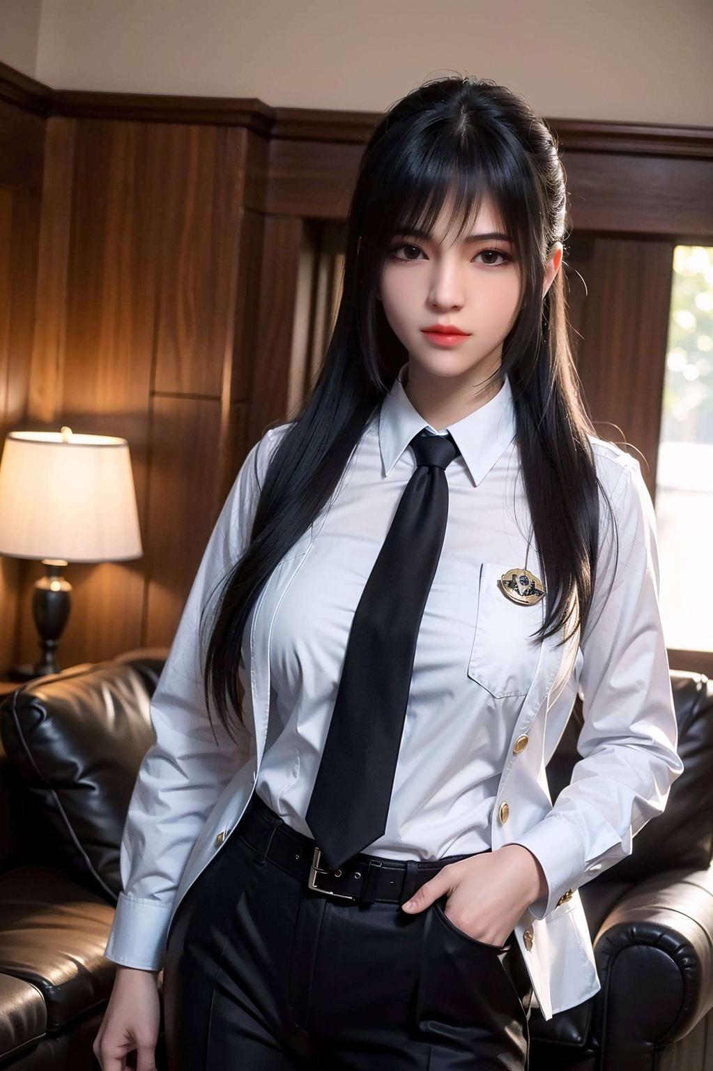 简直美爆了！看这动态壁纸里的雄兵连琪琳捏人图片