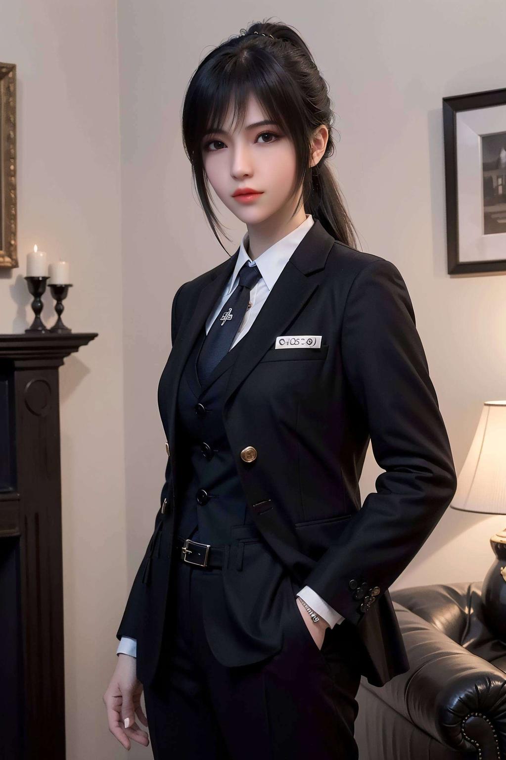 高清壁纸震撼来袭！细腻笔触单人特写