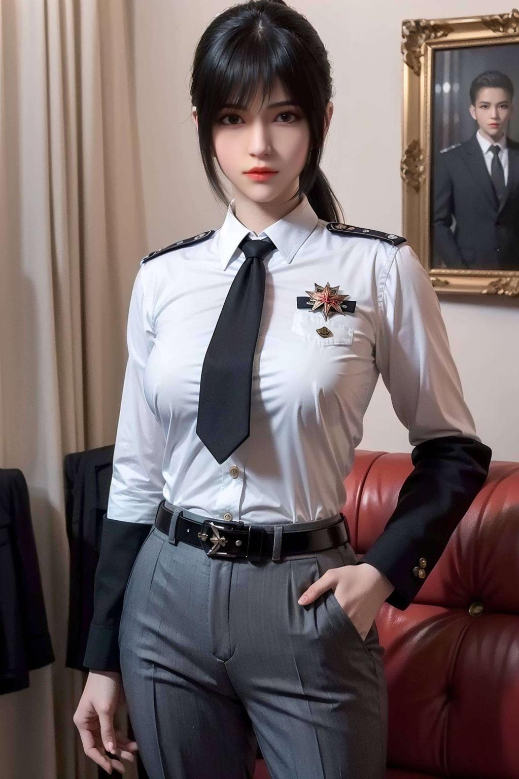 高清画质简直是为苹果锁屏量身定制！看这雄兵连琪琳的高清手机壁纸