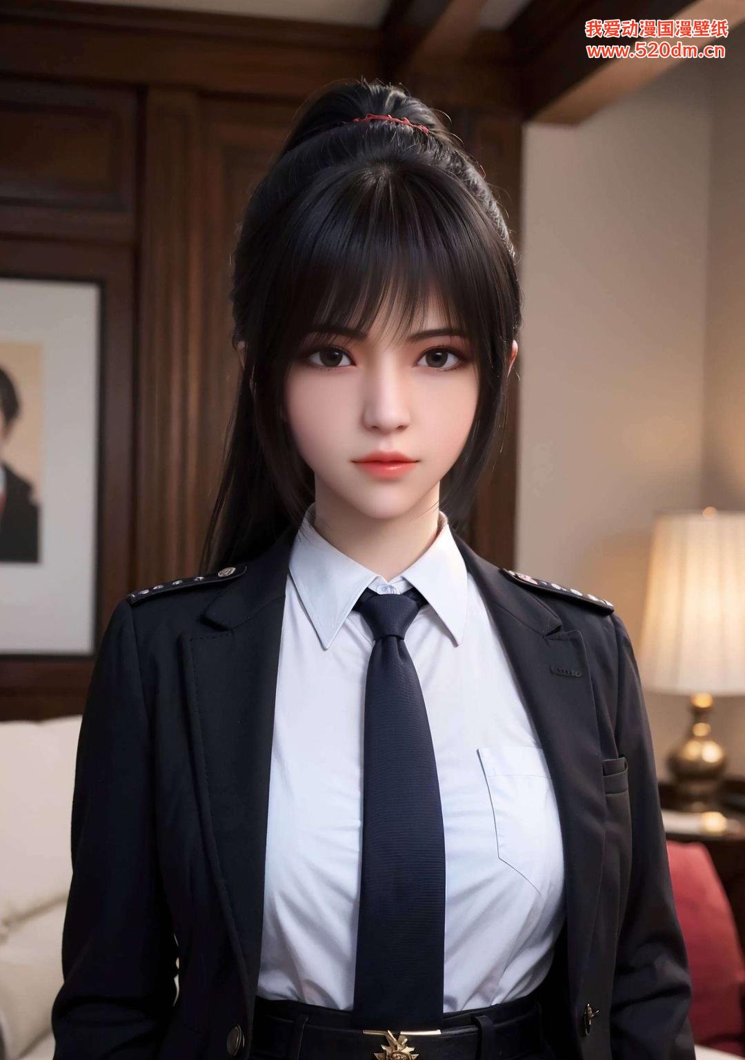 仿佛随时准备投身战斗看那琪琳的灵动眼神