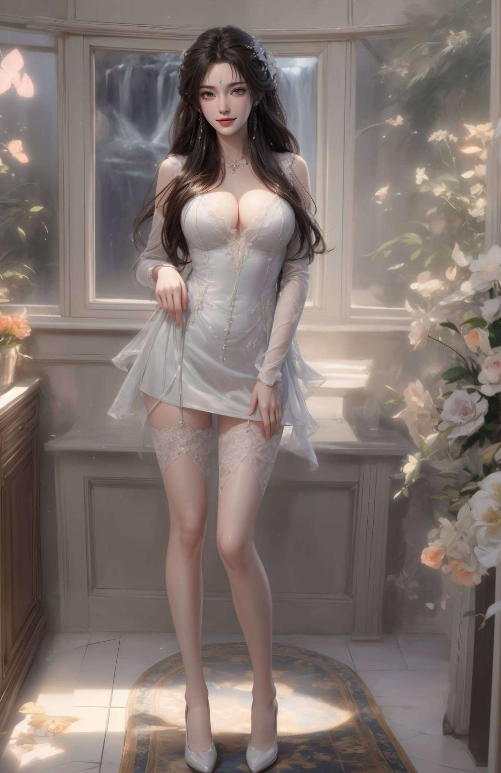 让你的iPhone瞬间变身国漫风情馆清漪女神驾到！这款超清晰护眼壁纸