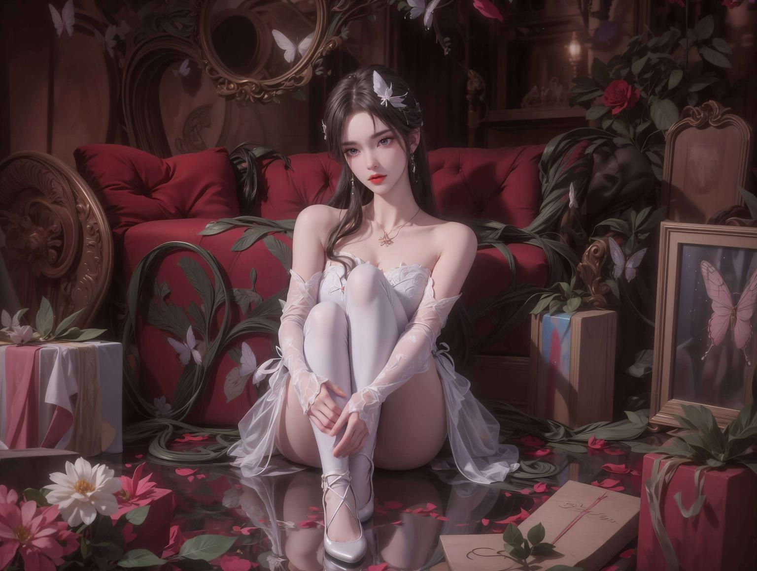 尽在这张壁纸中古韵盎然