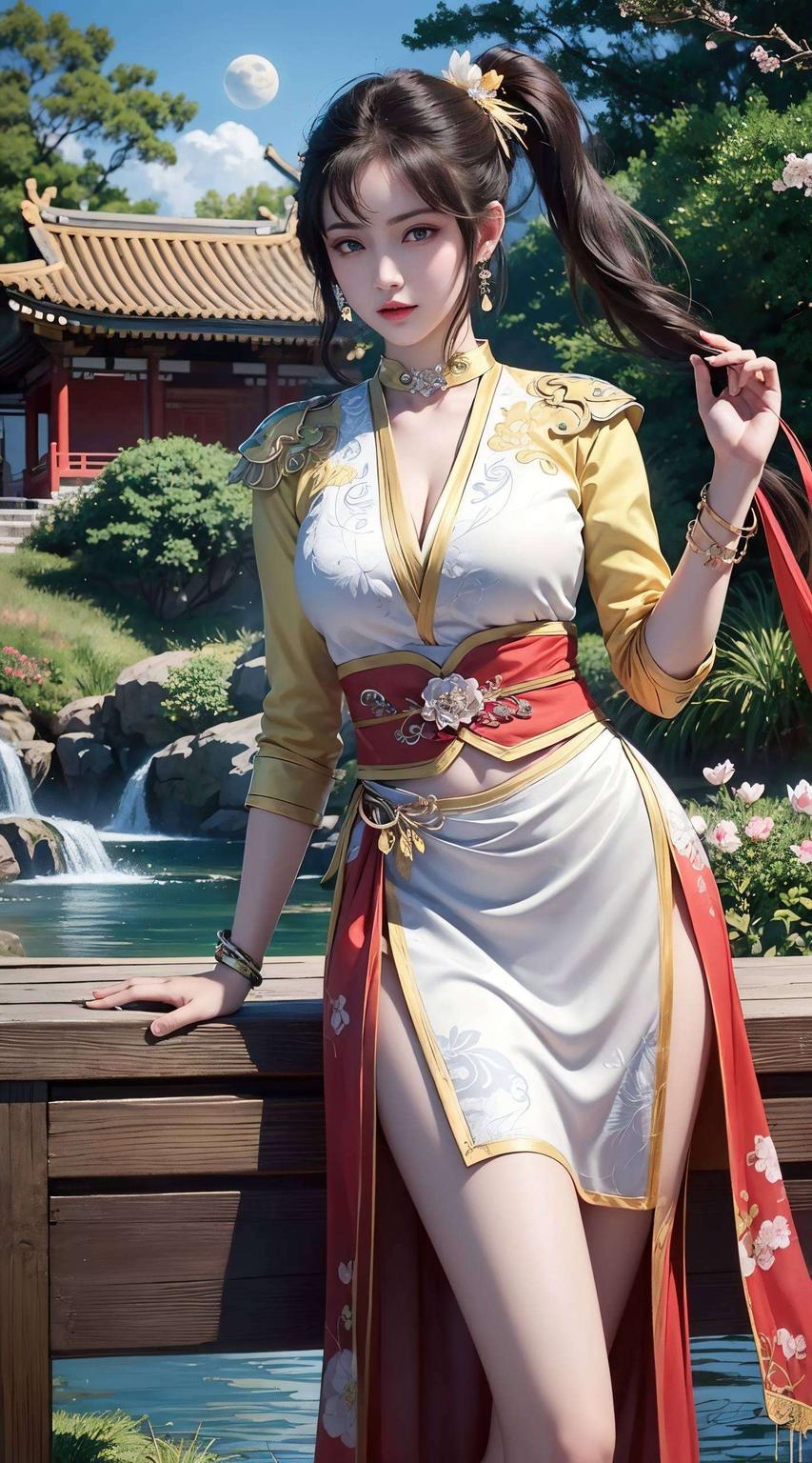 紫衣飘逸