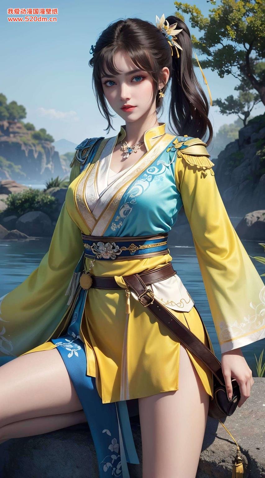 超清图片让你感受国漫之美咱们带来的是《少年歌行》里的司空千落！桌面、手机两不误