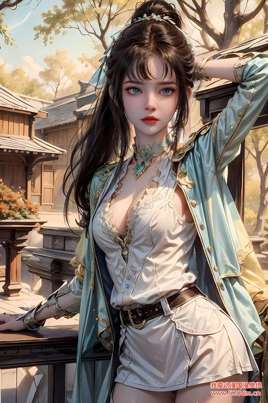 今天给大家带来一款专为视觉控设计的4k高清壁纸！看看这款少年歌行里的司空千落细节满分