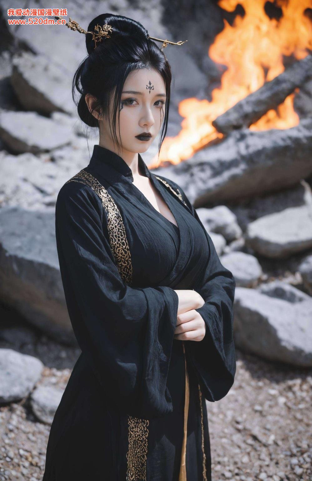 是不是美爆了？古典韵味与现代技术的完美结合主角是我们熟悉的黑神话悟空四妹