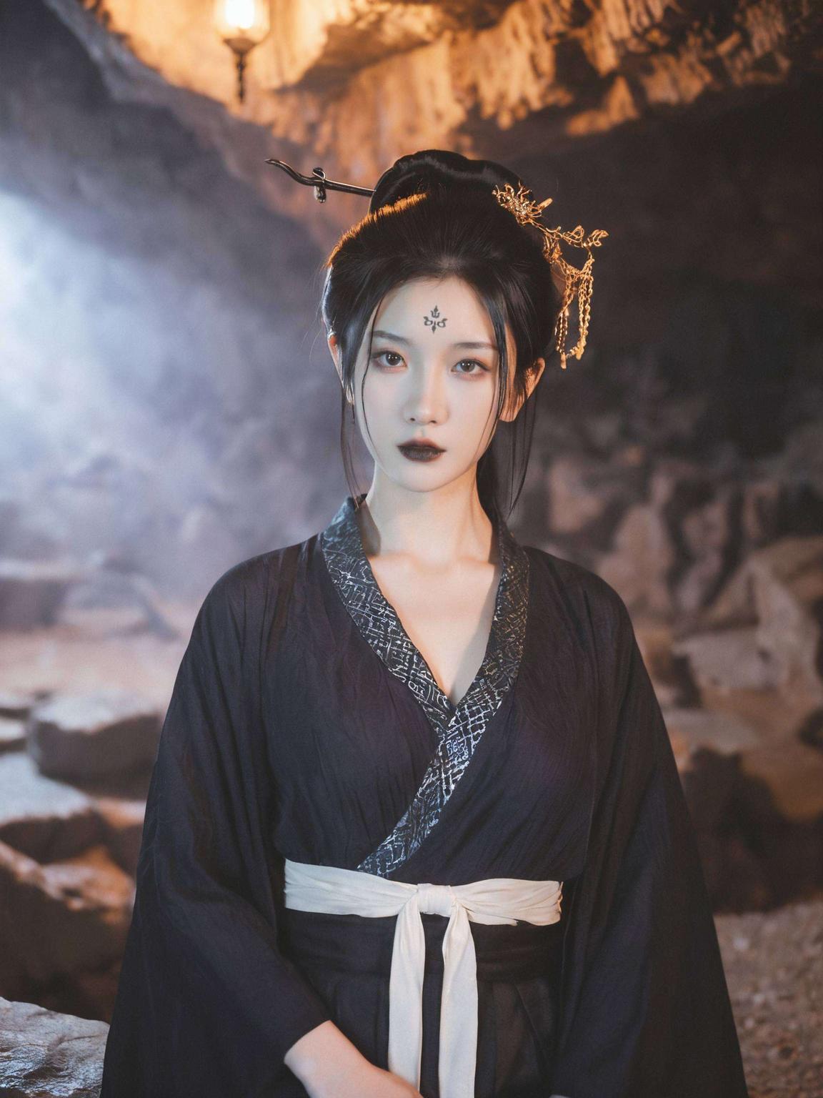 流动的古典韵味壁纸如画