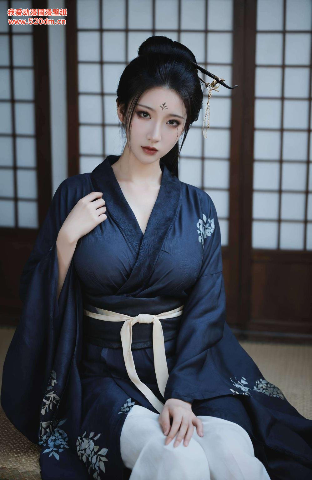 炫彩像素映古韵完美手机壁纸