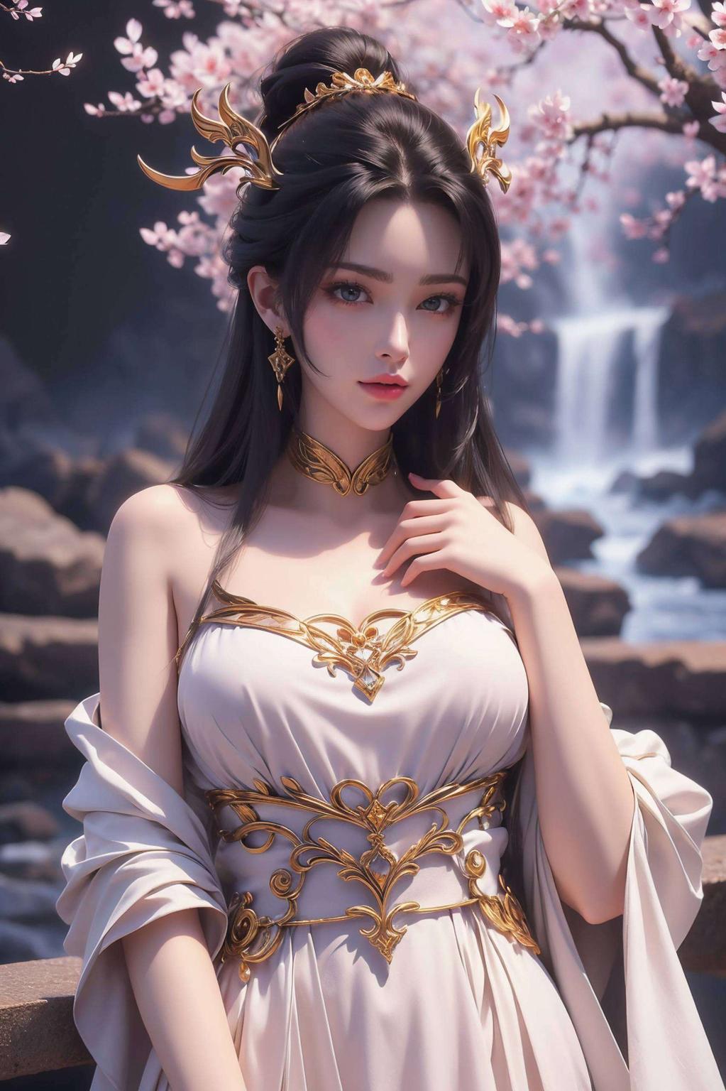 简洁大方今天给大家带来一款超美的天狐仙子精修壁纸