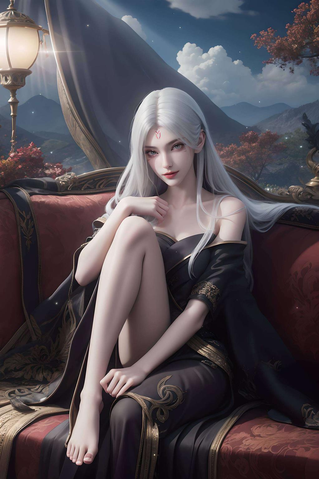 4K高清壁纸小白仙气四溢