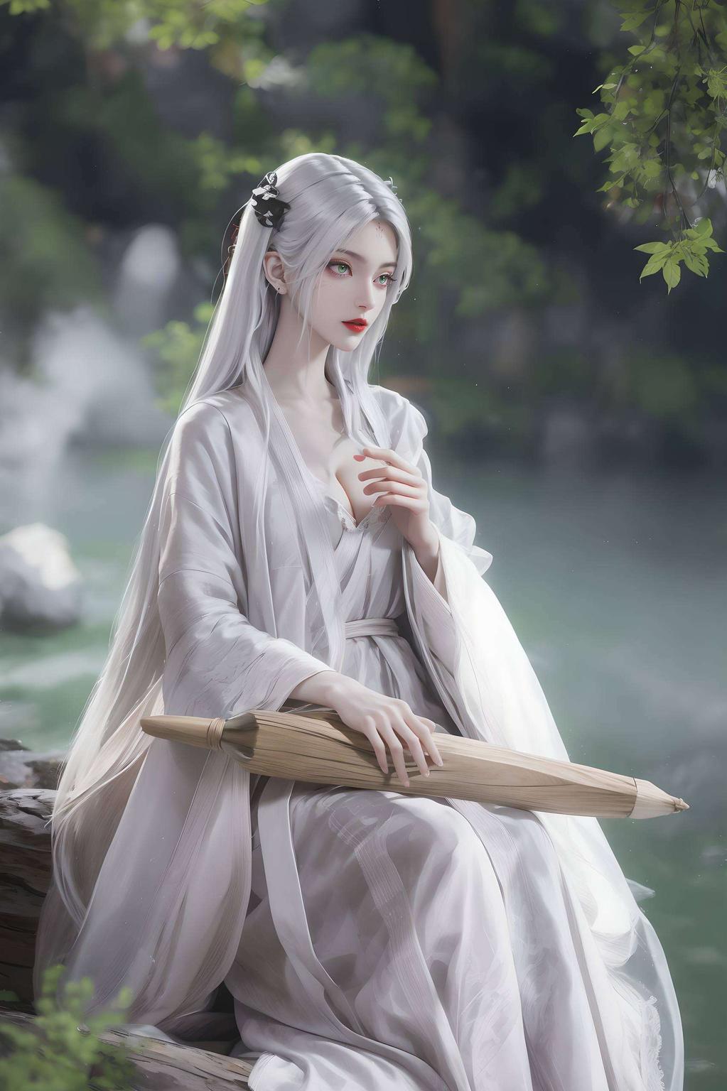 小白泳装壁纸亮相诛仙风情尽收眼底！