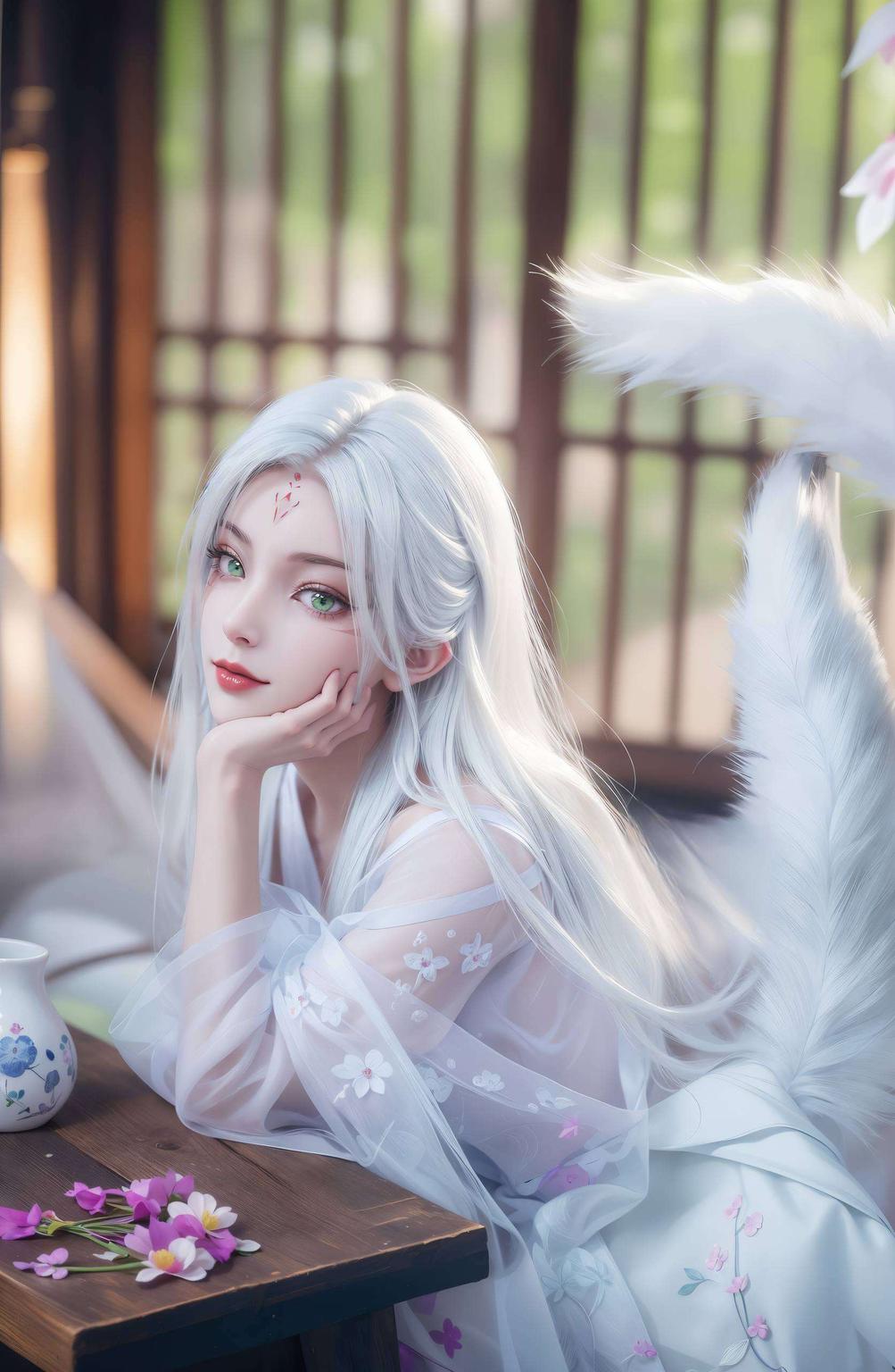 小白仙子安卓壁纸秀