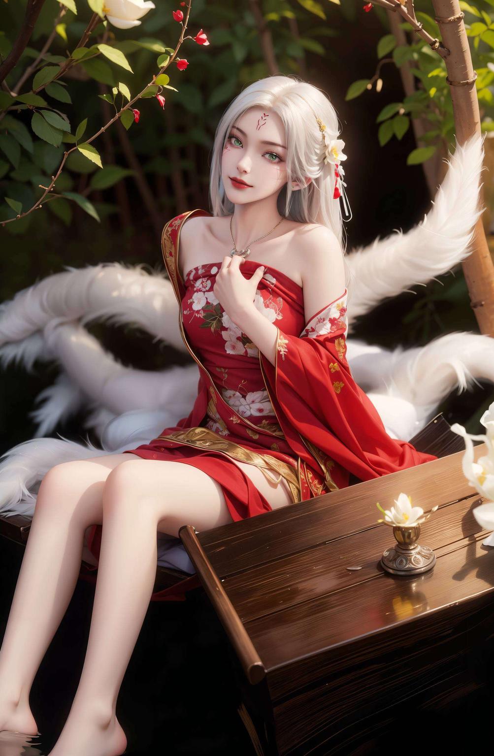 狐妖眼神灵动视觉盛宴！