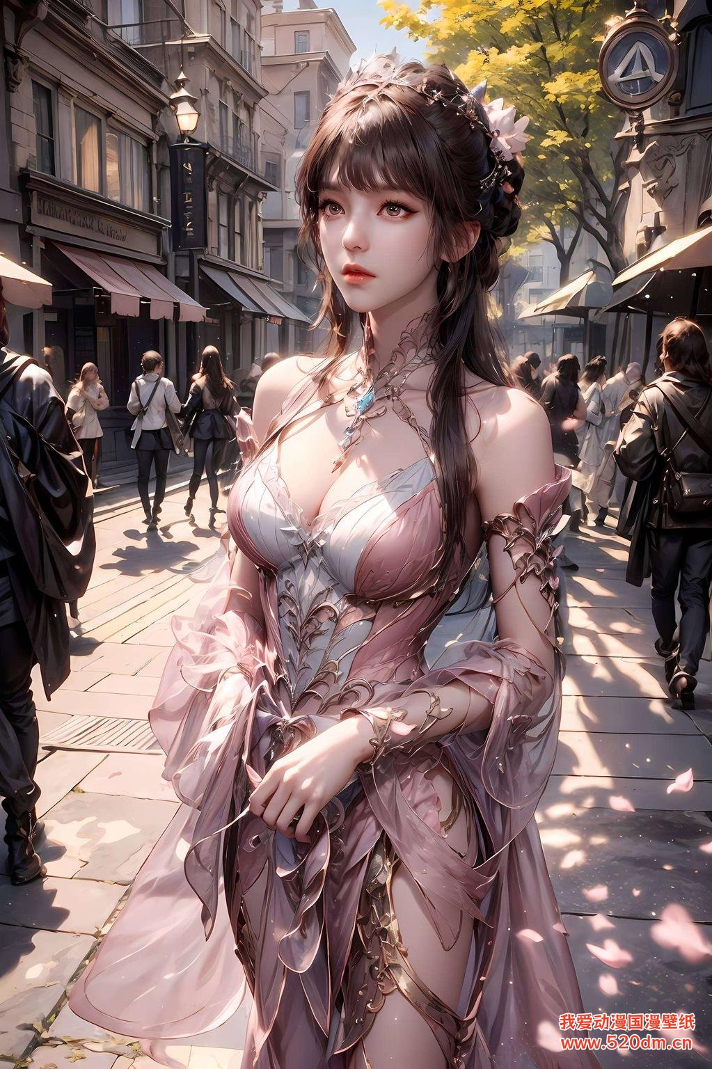 高清拼接壁纸小舞舞姿灵动