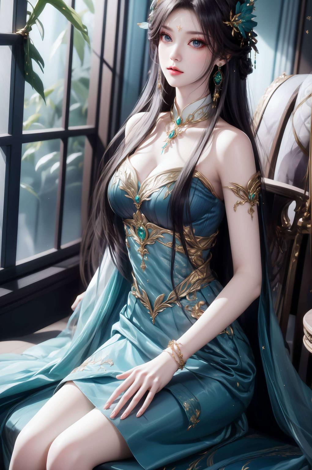 今天给大家带来一组古风屏保壁纸专为护眼设计！看看这款以萧薰儿为主题的精选高清图片