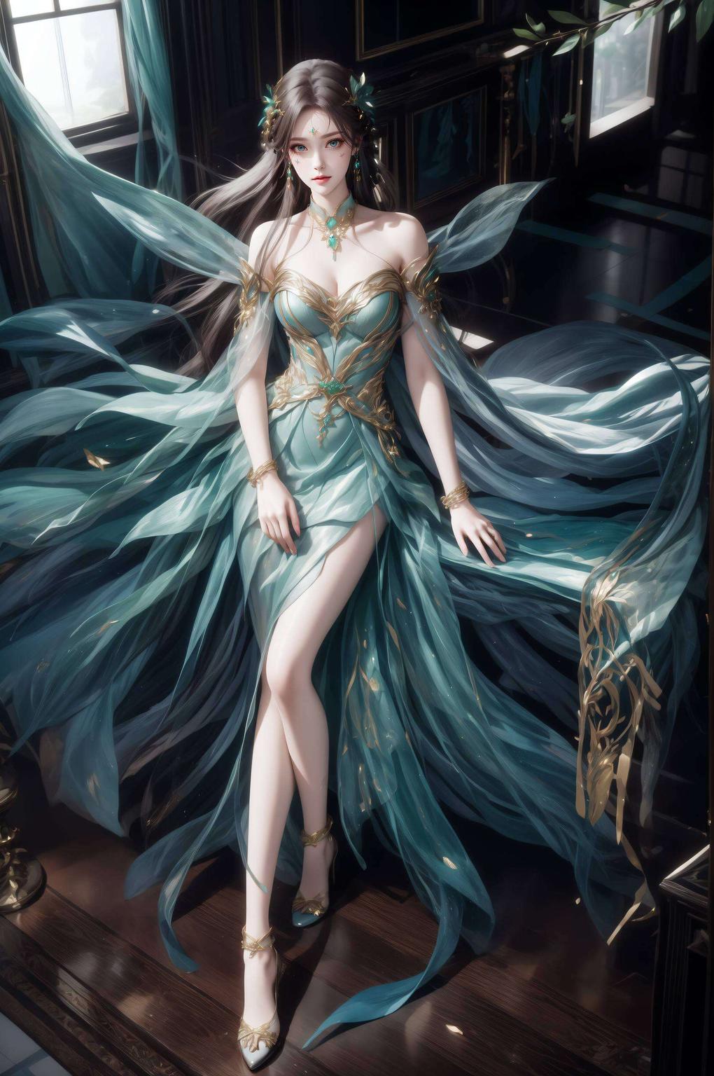 快来为你的手机穿上这份优雅！这款手绘萧薰儿壁纸美得让人心动！高清细腻