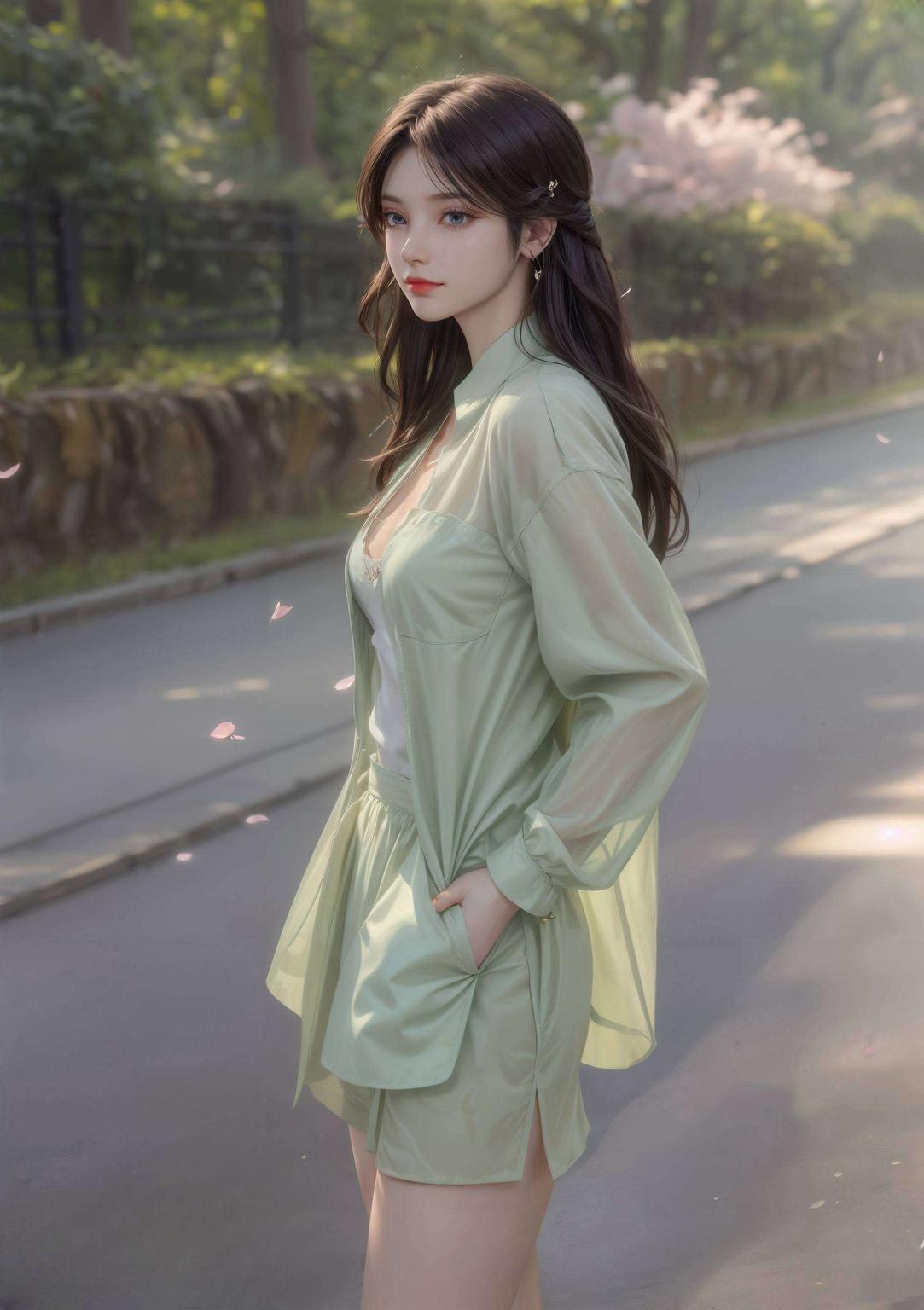 清冷气质细腻画风勾勒古典美