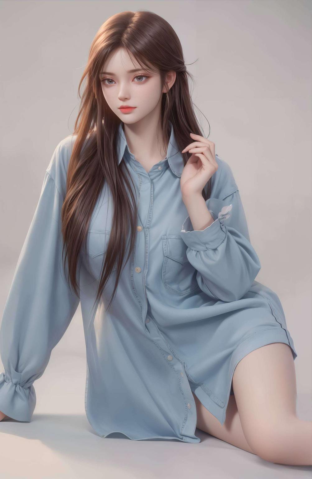 简约而不失个性萧薰儿AI素材