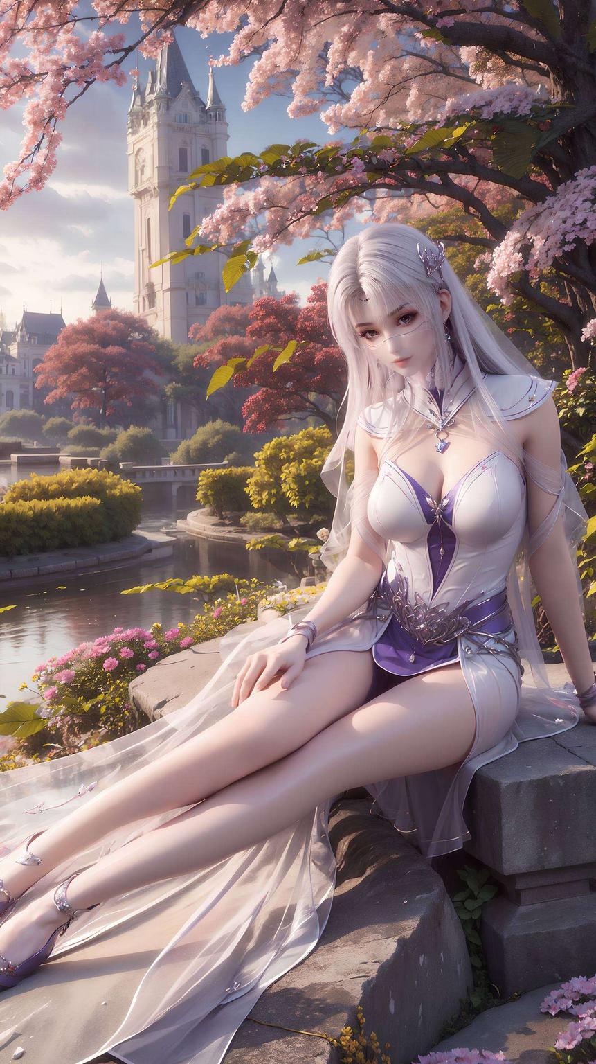 清新脱俗美如画全身壁纸尽显医仙风采