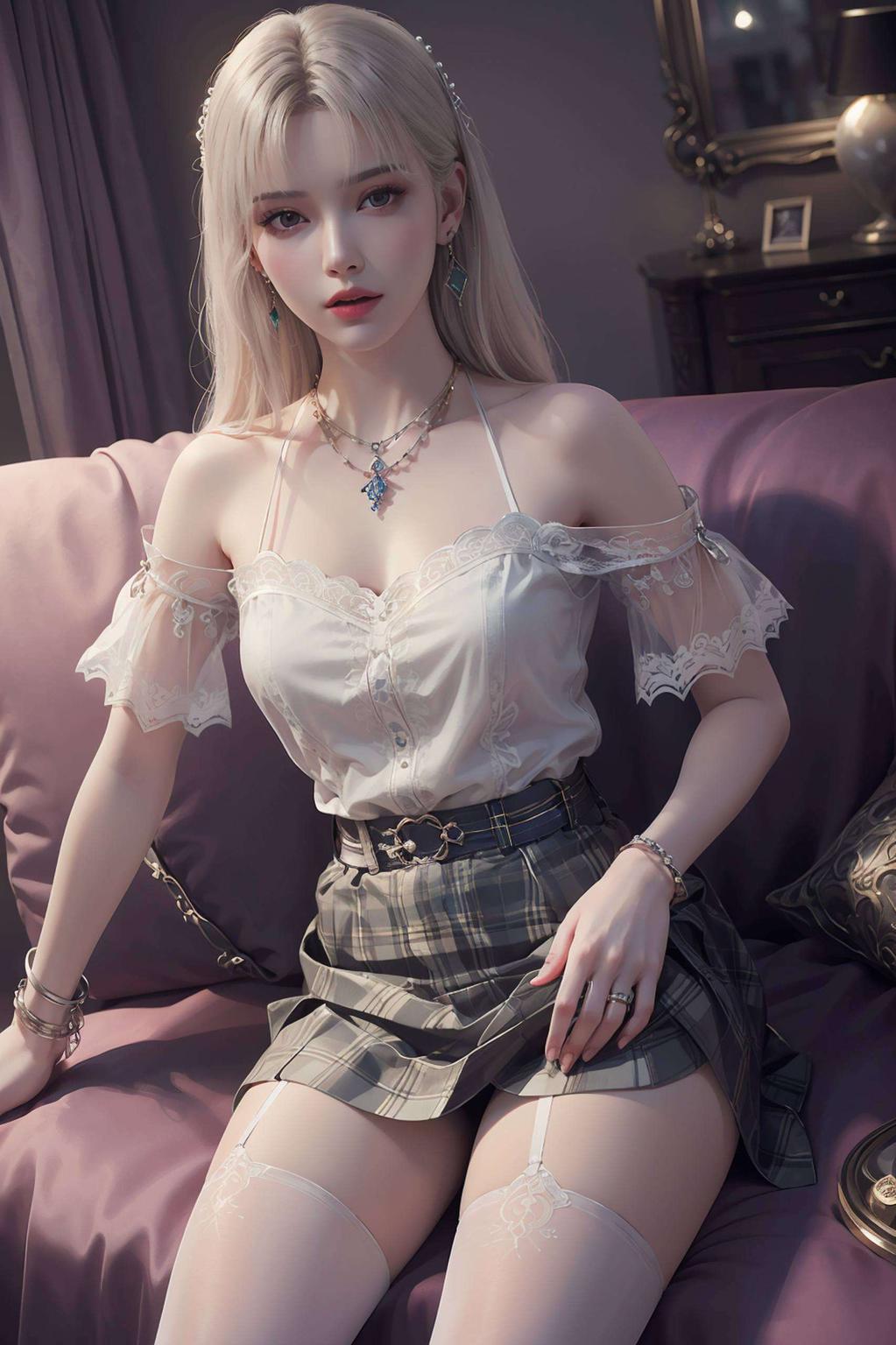 小医仙戴青纱遮面清新如春风拂面