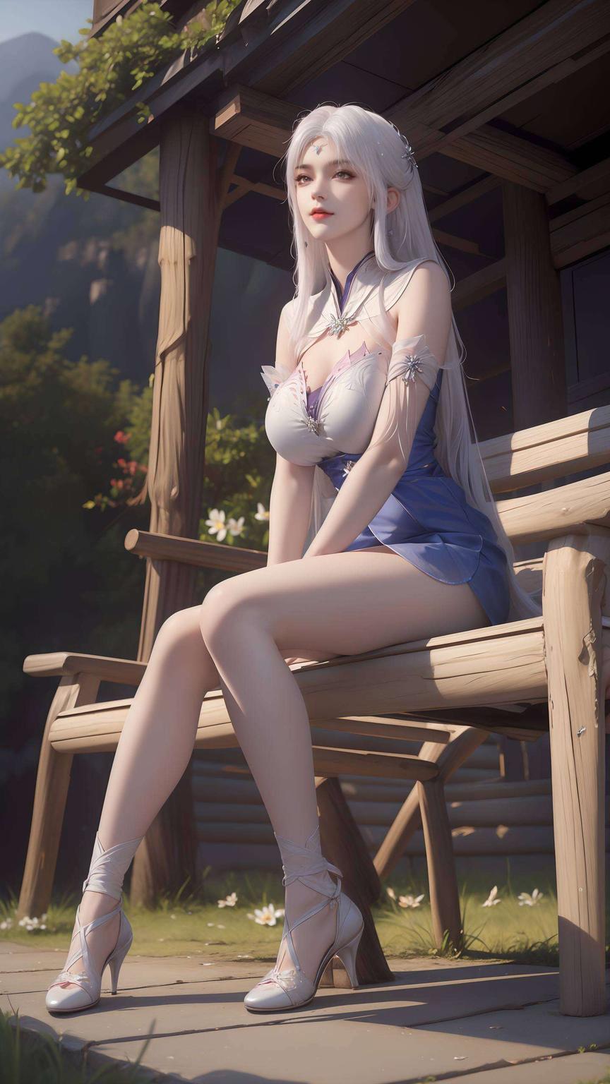 小医仙担心壁纸绿色清新