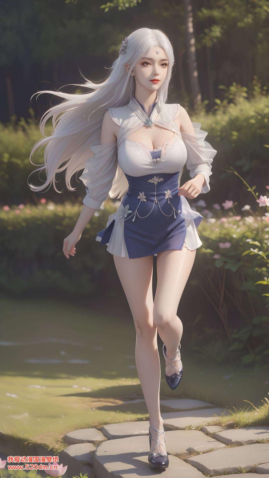 宛如置身仙境细腻笔触