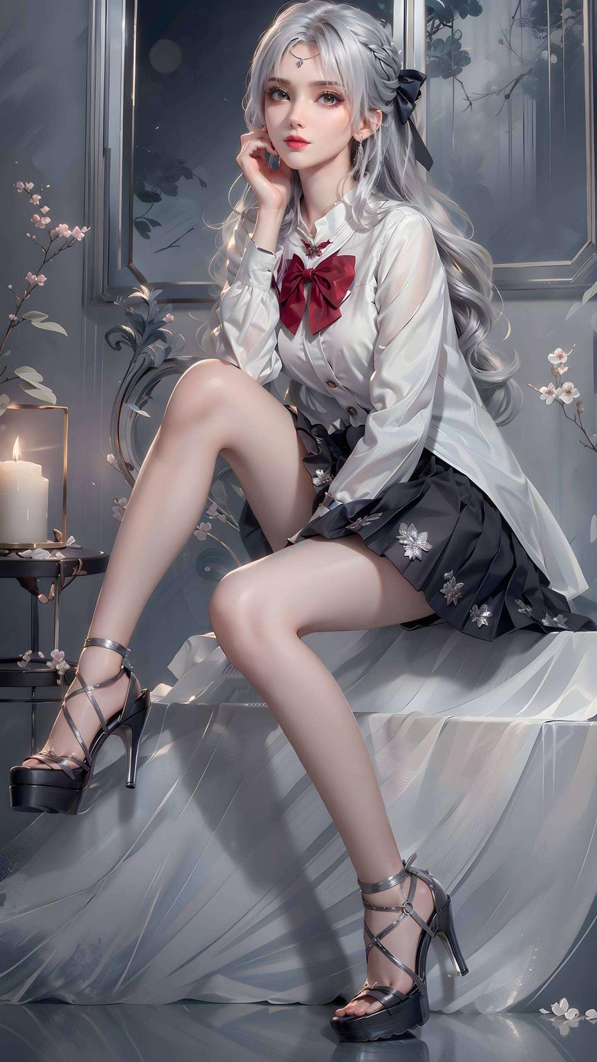 古风壁纸映iPad墨色飘逸