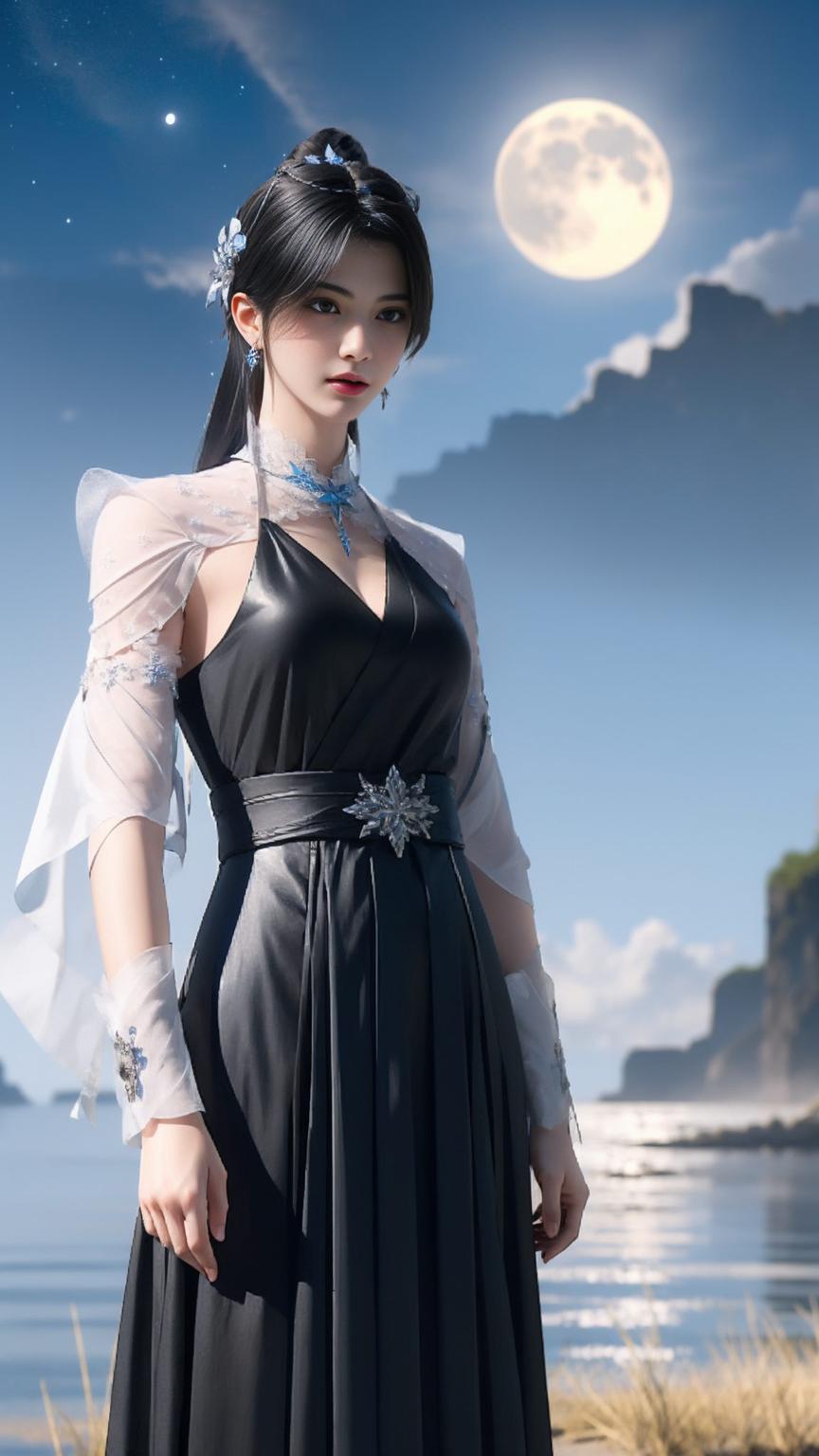 点亮你的Win10桌面新夏倾月壁纸