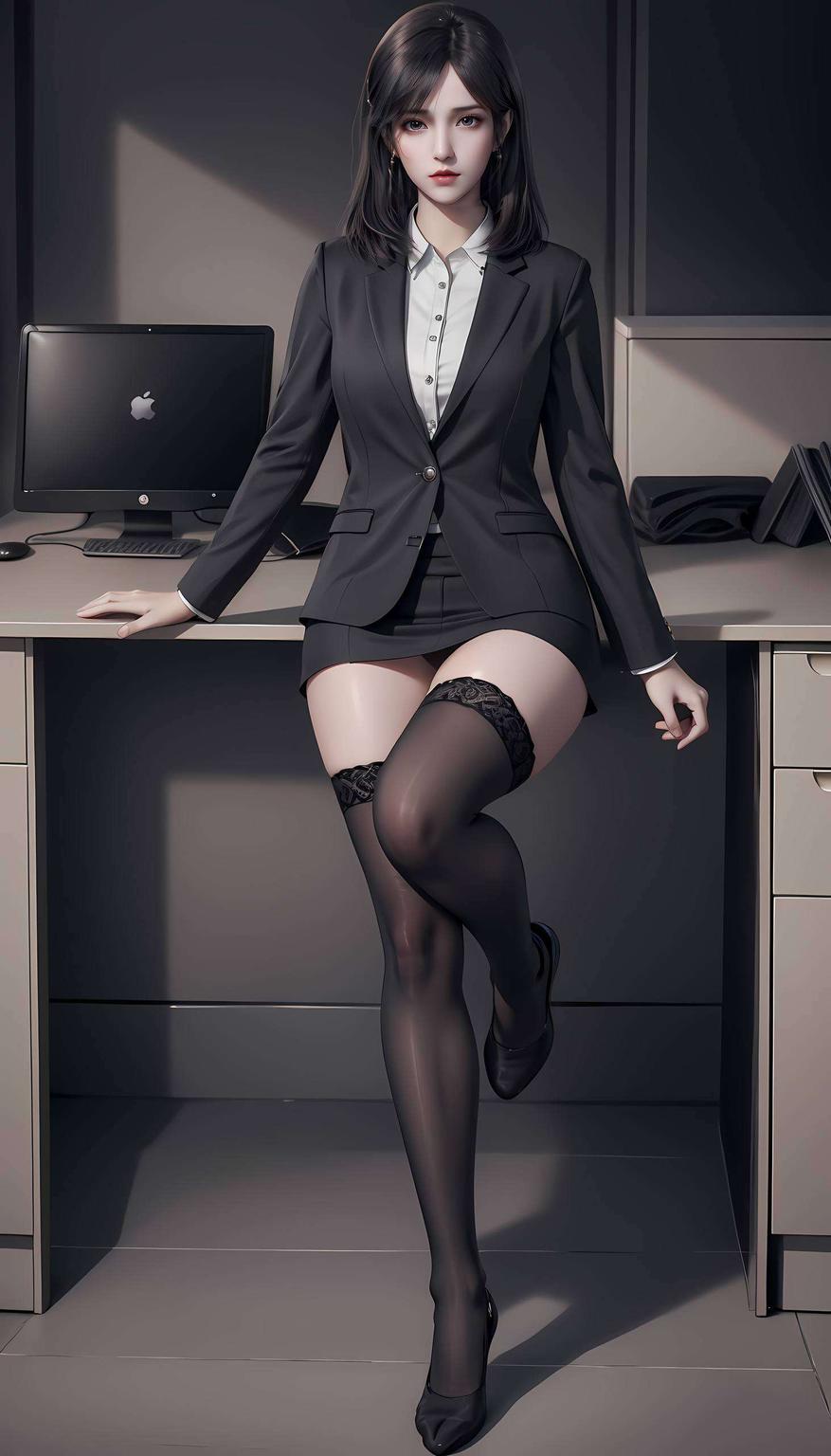 一键下载实况壁纸徐欣AI国漫女神