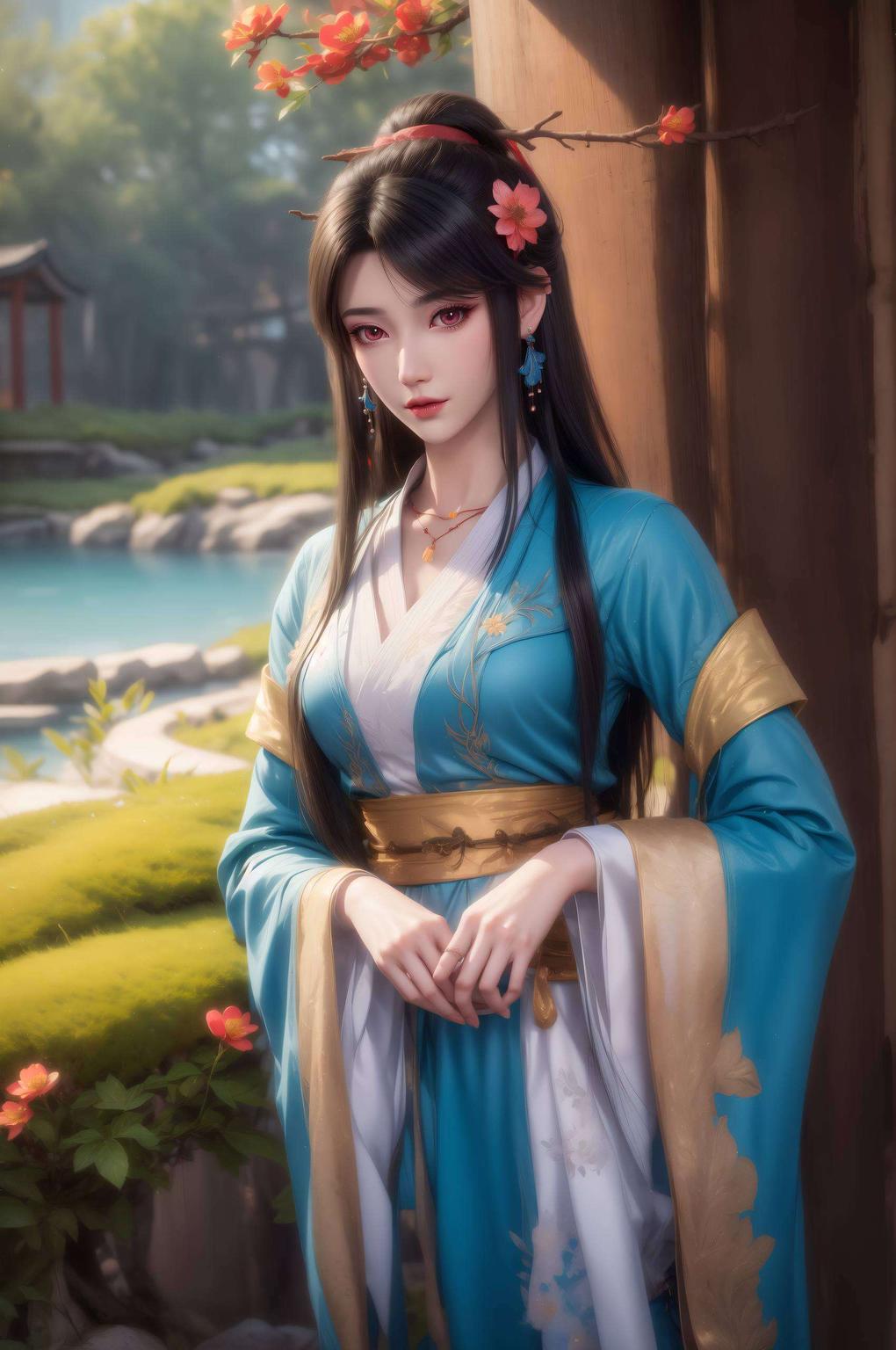 唯美风格灵动飘逸