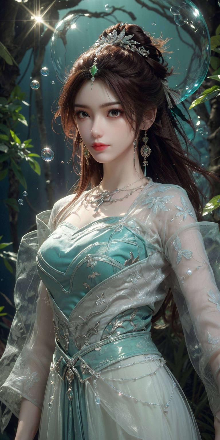 如诗如画2K高清壁纸捕捉她横屏动态之美