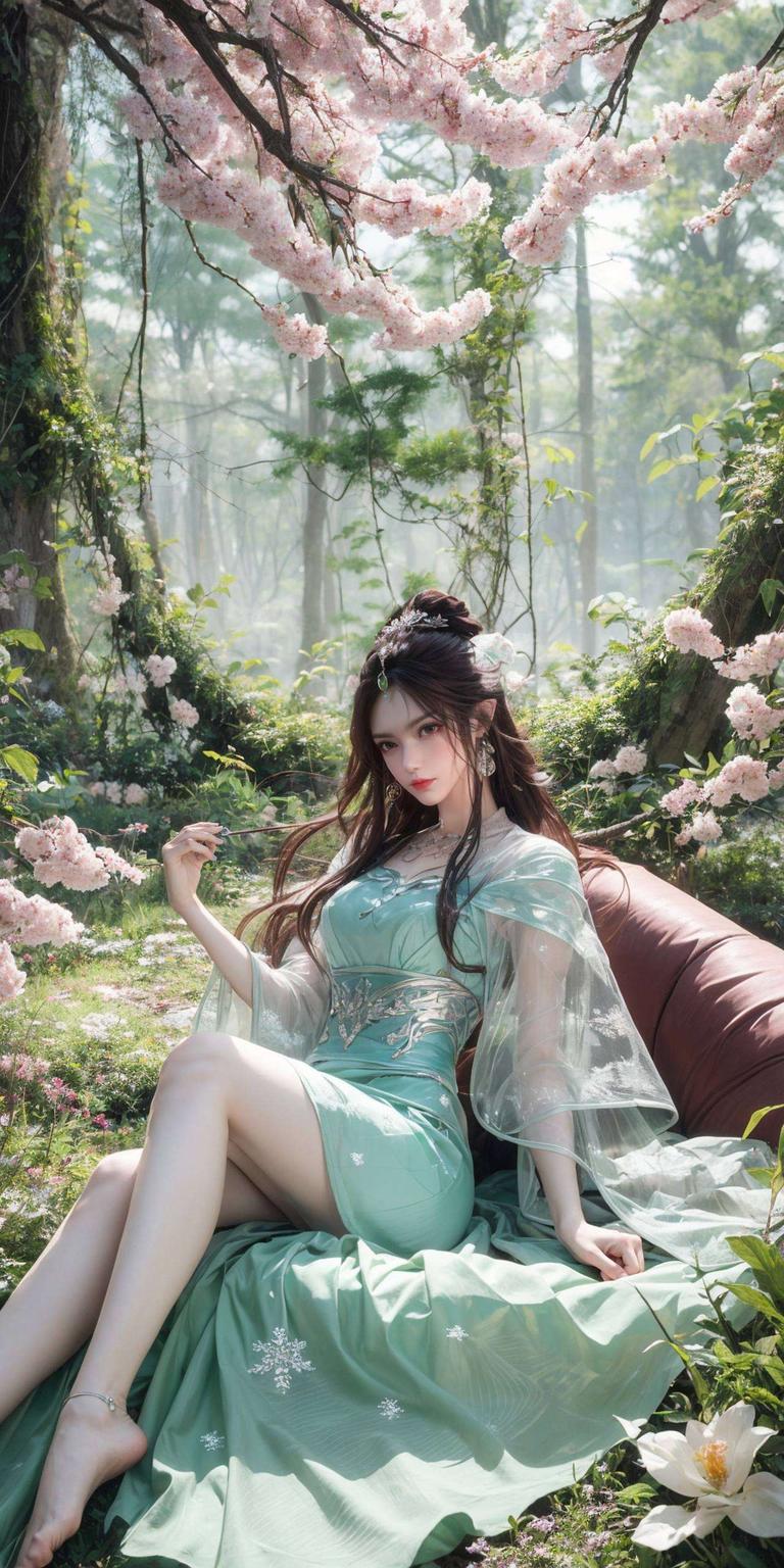 细腻笔触勾勒古风韵味美得让人心动