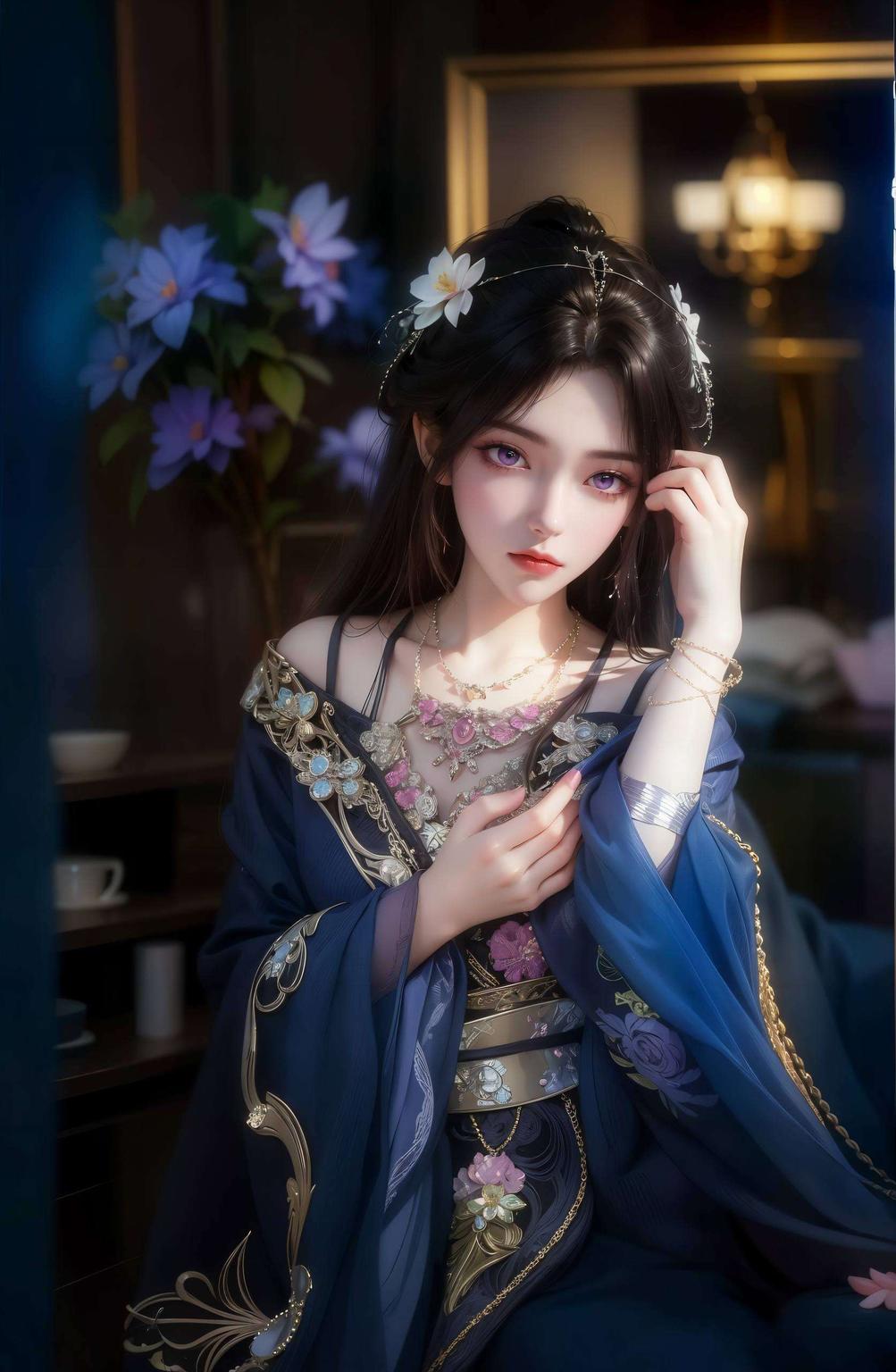 静谧如诗皎洁月光