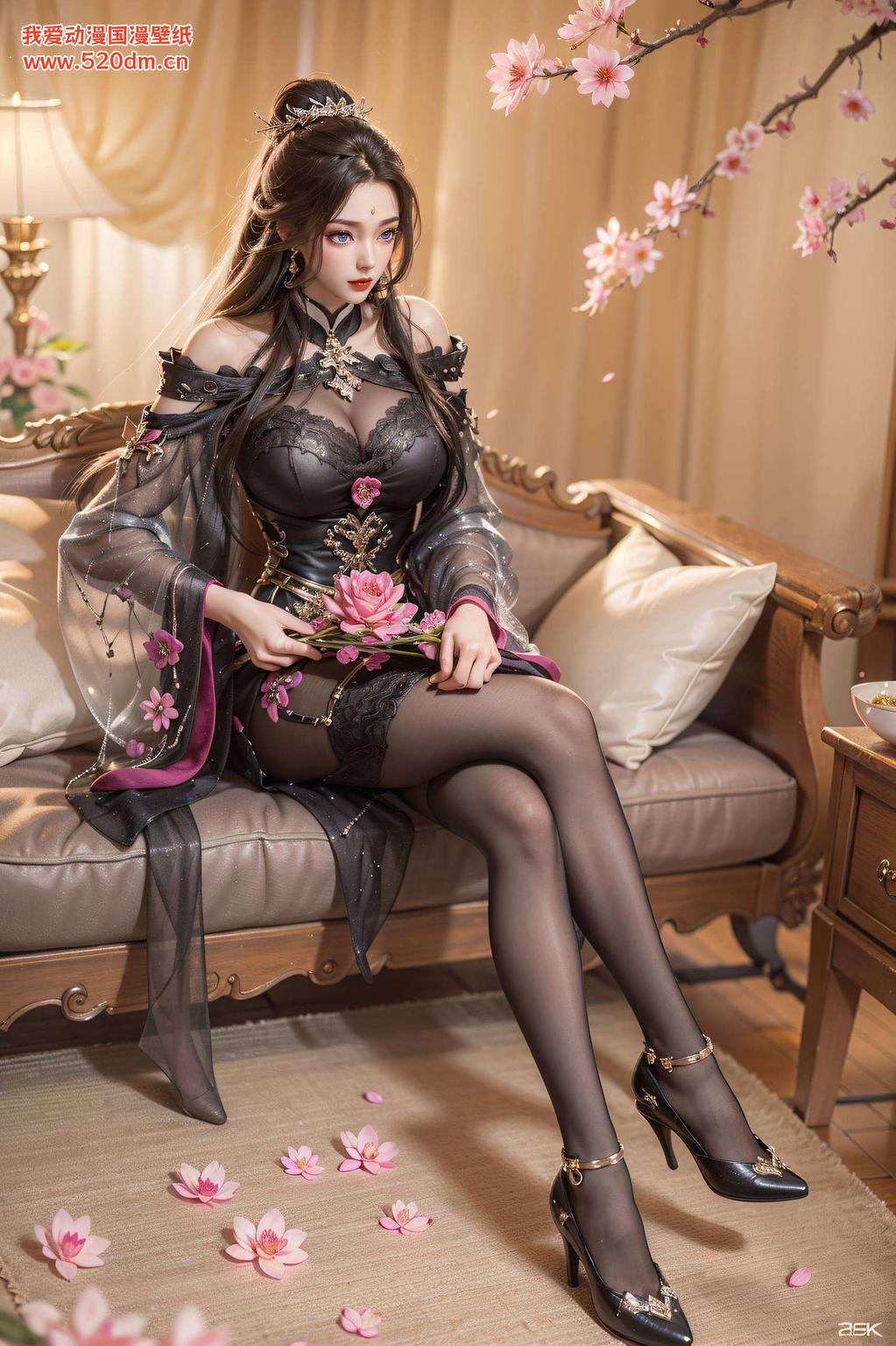为你的iPhone增添一抹诗意之美完美世界动态月婵壁纸