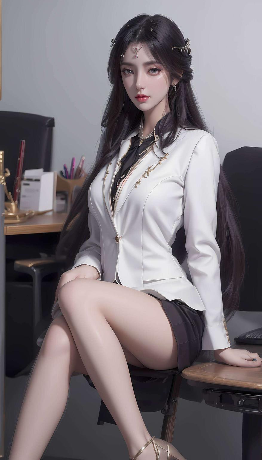 而且装饰你的苹果桌面简直完美无瑕今天给大家带来一款超美的云曦全身高清壁纸