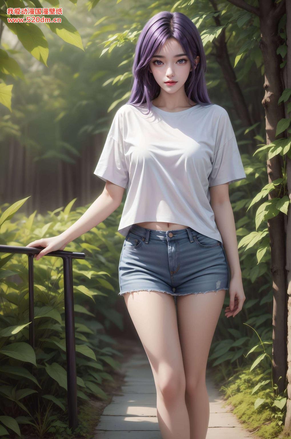 大家好！今天给大家带来这款超唯美的紫色动漫壁纸简直是云曦石昊的完美呈现！看这电脑壁纸
