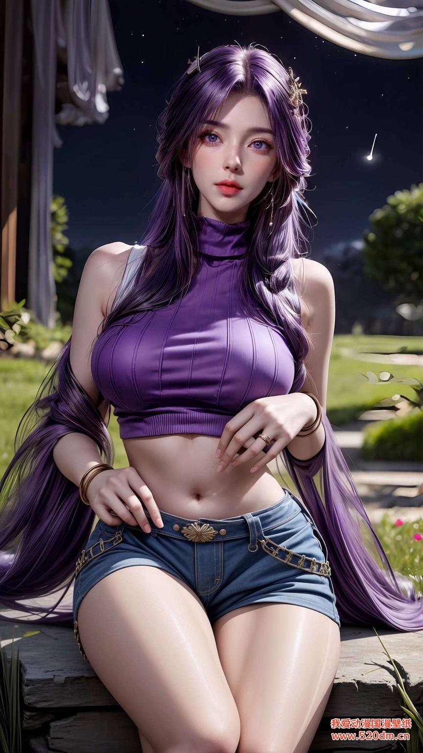 绝美画风动漫迷们！今天给大家带来养眼福利——动漫女神云曦的高清壁纸