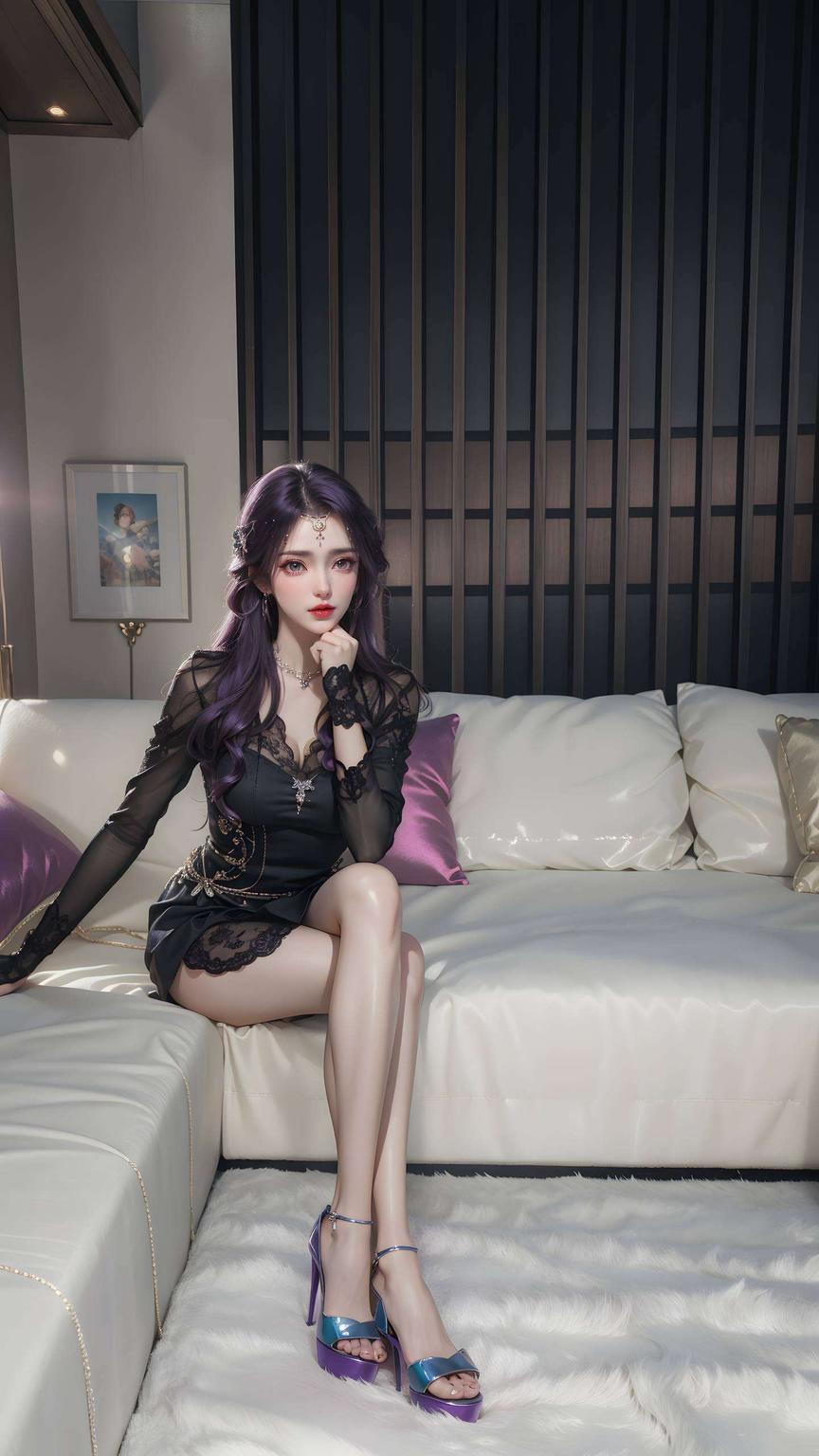 仿佛云曦就在眼前舞动让你的手机桌面瞬间焕发光彩