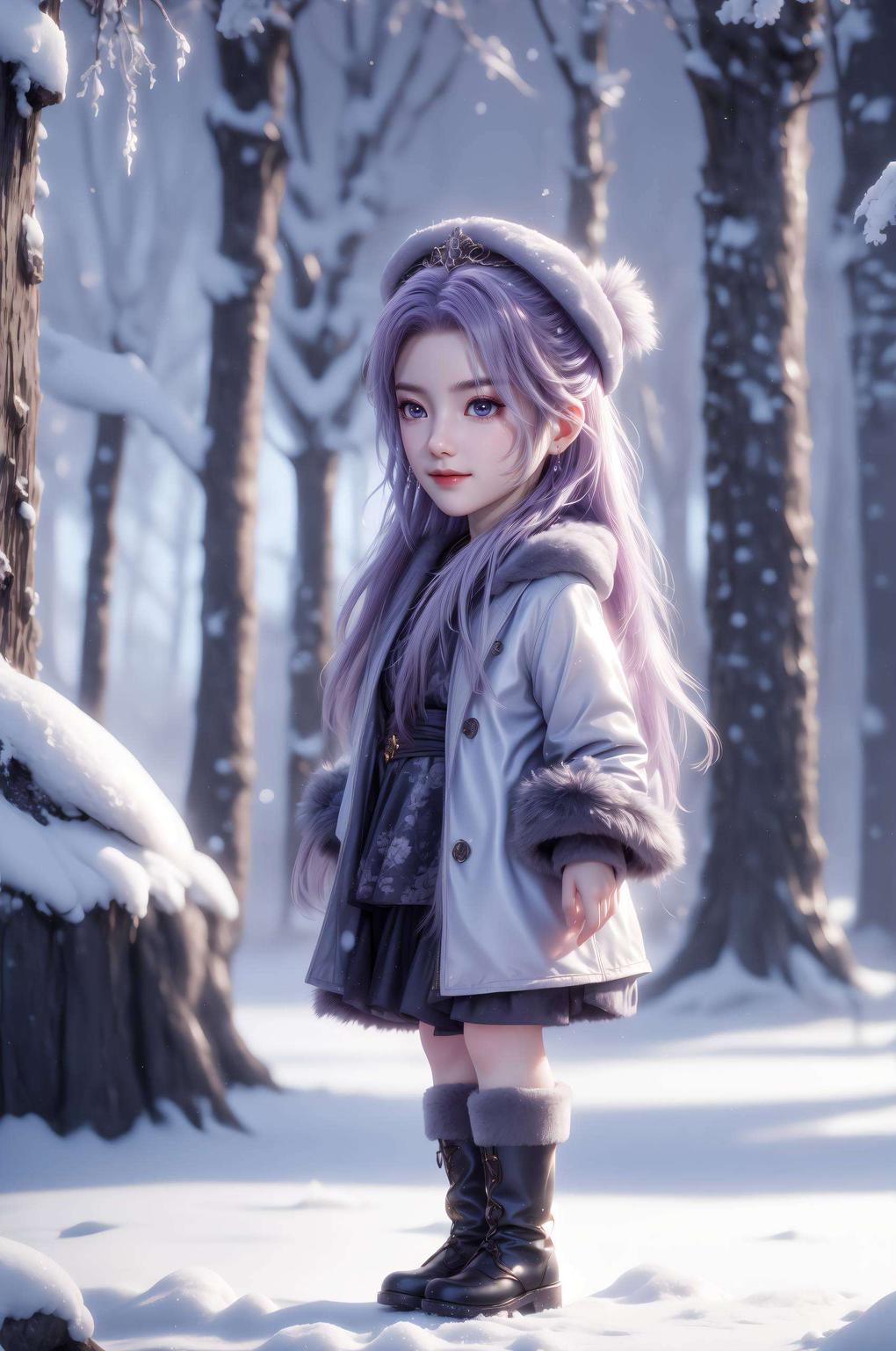 无遮挡五官简洁大气