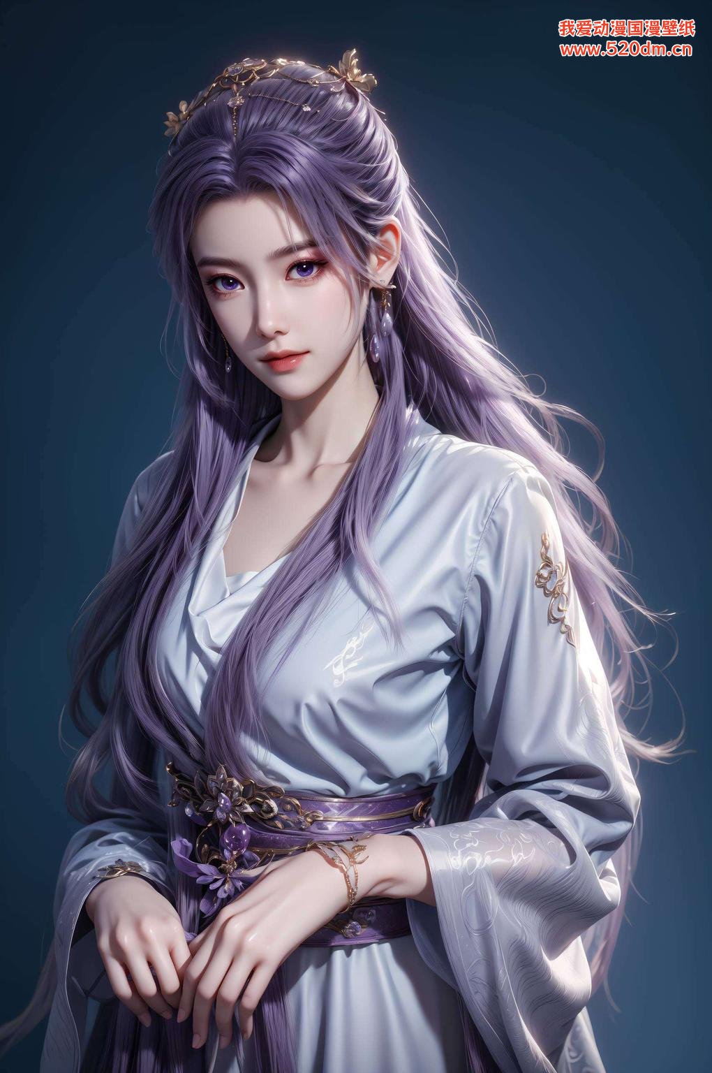 透明心事伤感精细角色苹果炫彩壁纸