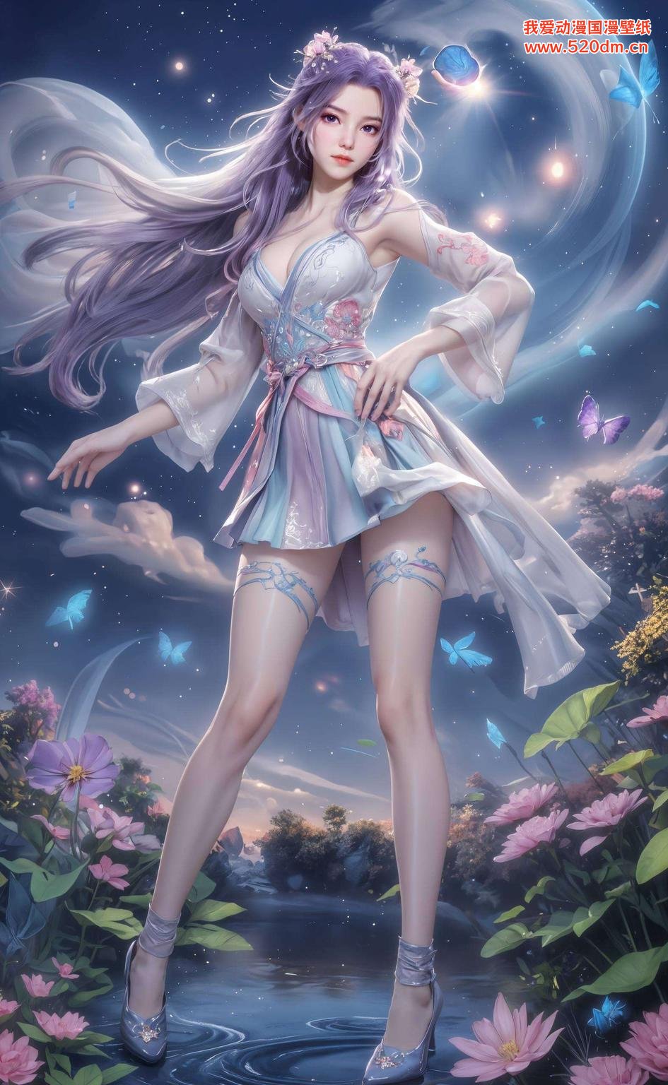 简洁护眼云霄壁纸电脑