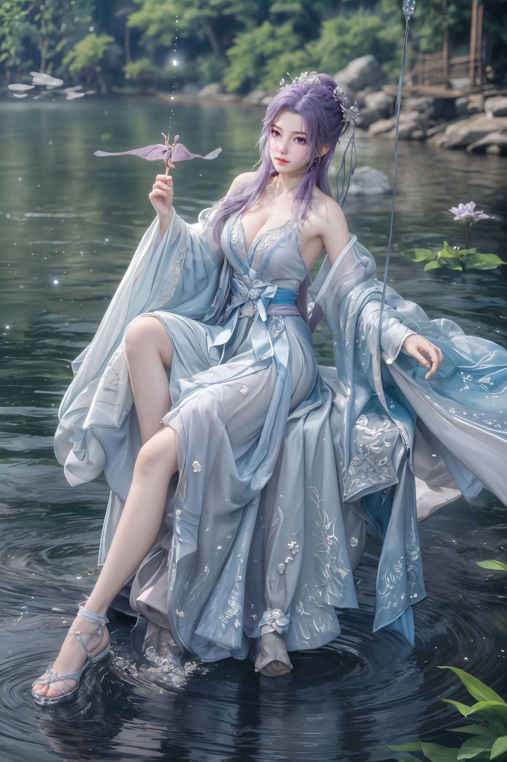 今天给大家带来一款超赞的护眼壁纸！看这师兄啊师兄云霄高清壁纸红衣飘飘