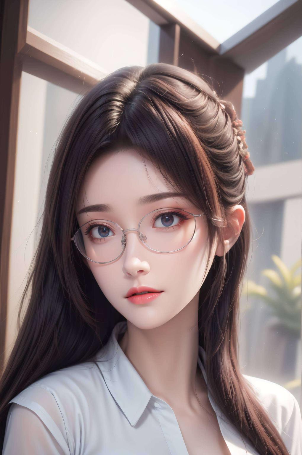 美得像是从画中走出来的仙子