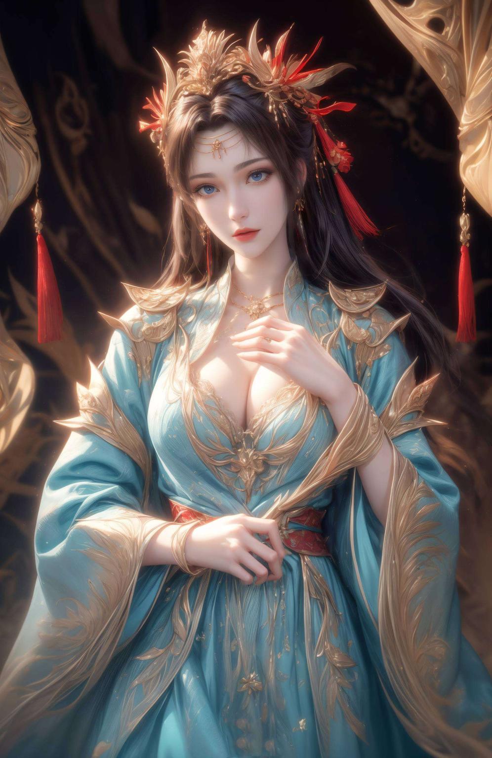 斗破苍穹中的云韵简洁又不失意境