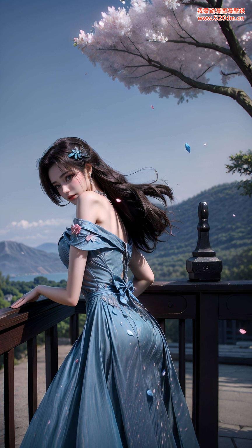 仿佛置身于动漫世界清新的色调、精细的线条